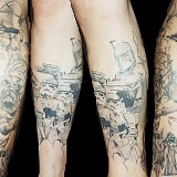 tatoo na perna