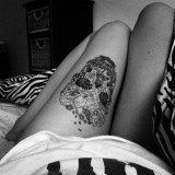Tatuagens na perna