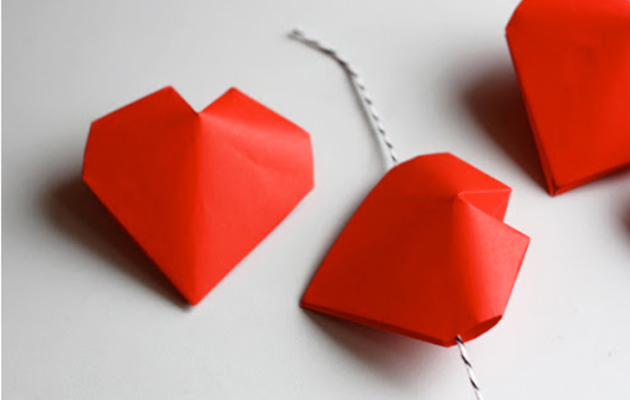 3D-Oragami-hearts